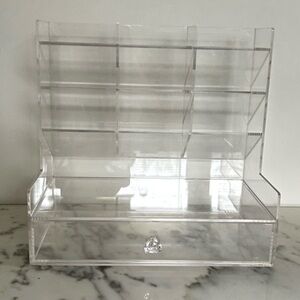 Clear Acrylic Organizer with Drawer
